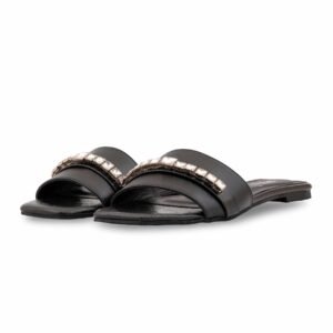 Black Formal Slipper For Women FR8487 - view 2