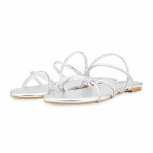 Silver Formal Women Slipper FR8496 - view 2
