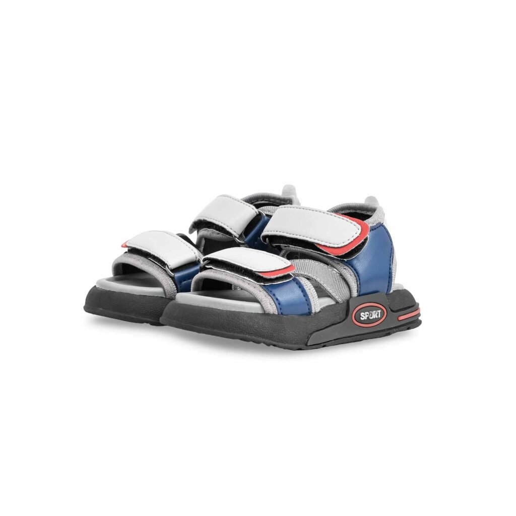 Boys Grey Casual Sandal KD4884 - view 2