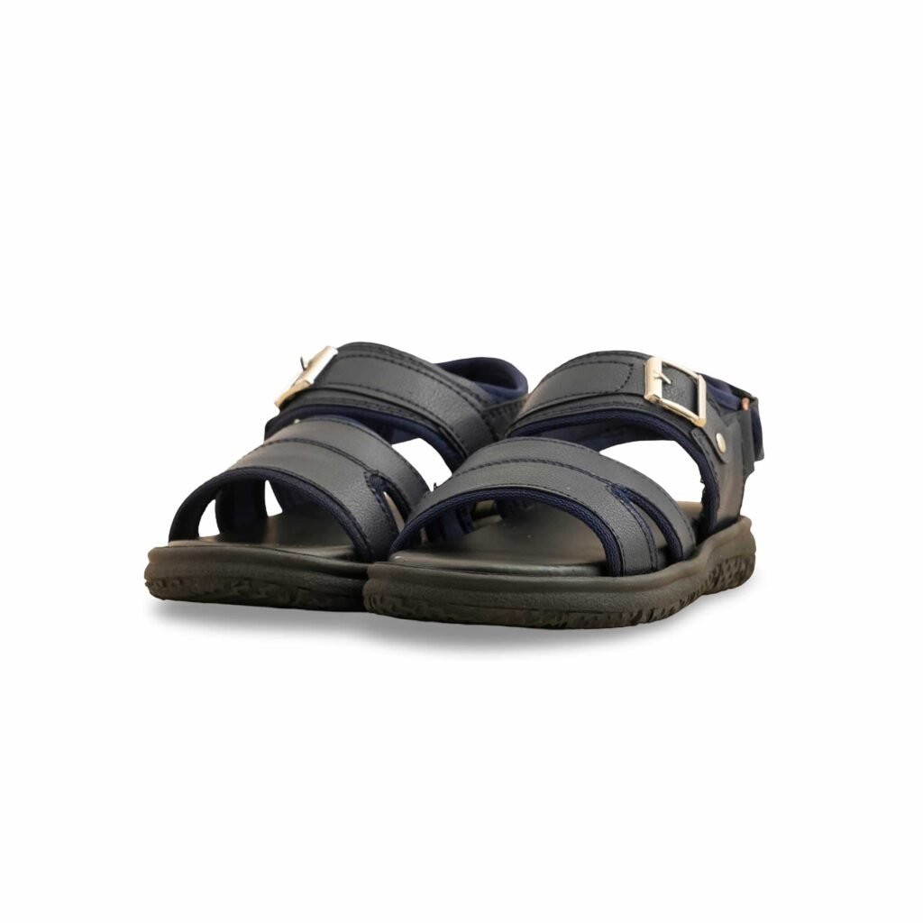 Boys Navy Formal Sandal KD9960 - view 2