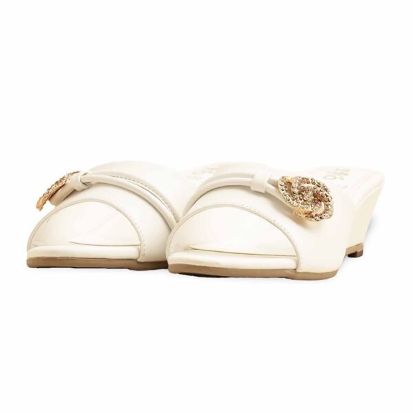 White Formal Slipper FR8283 - view 2