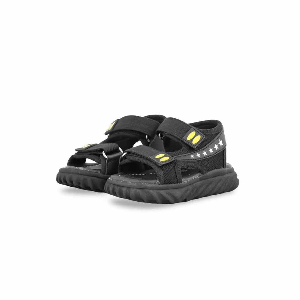 Boys Black Casual Sandal KD9995 - view 2