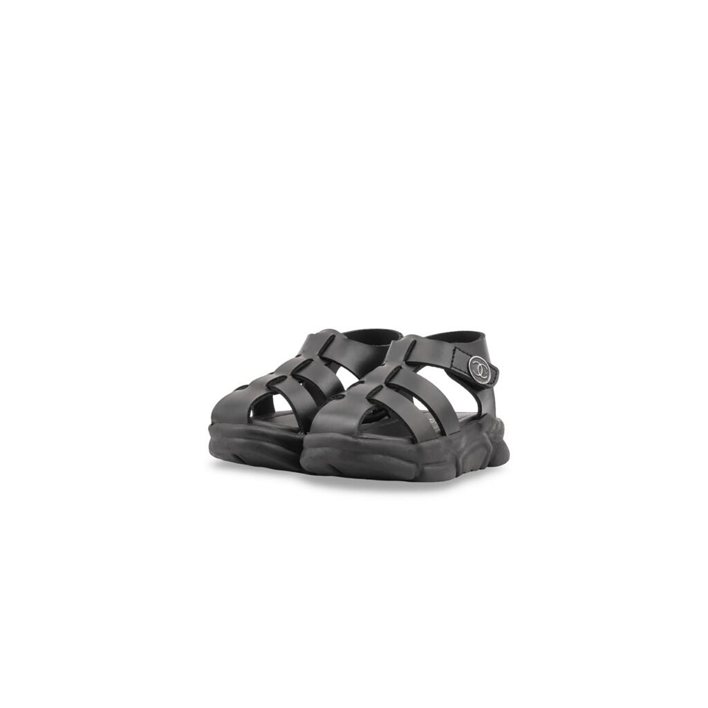Boys Black Formal Sandal KD4980 - view 2