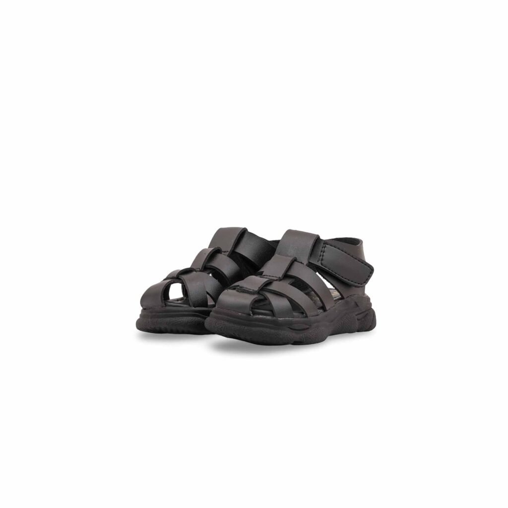 Boys Black Formal Sandal KD2677 - view 2