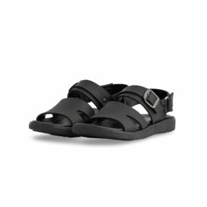Boys Black Formal Sandal KD9957 - view 2