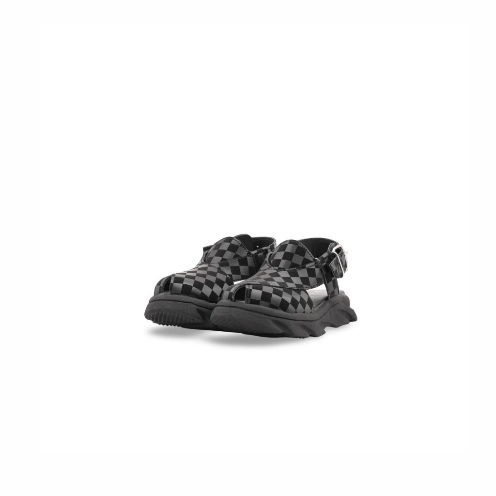 Boys Mustard Peshawari Chappal KD2656 - view 2