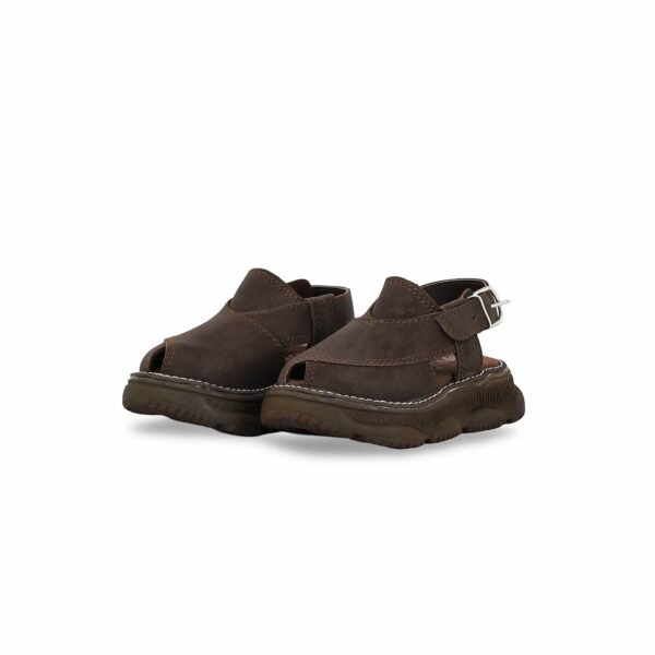 Boys Coffee Peshawari Chappal KD4876 - view 2