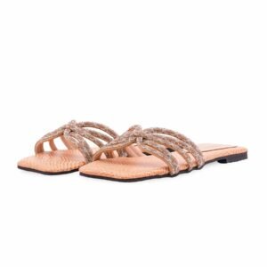 Mustard Formal Slipper FR8485 - view 2