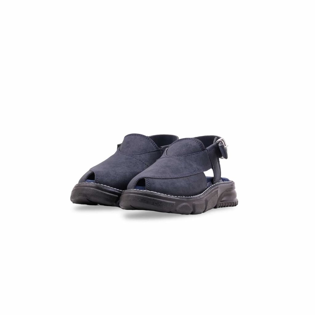 Boys Navy Peshawari Chappal KD2735 - view 2