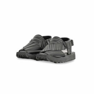 Boys Black Peshawari Chappal KD9994 - view 2