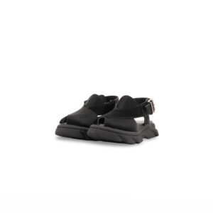 Boys Black Peshawari Chappal KD4956 - view 2