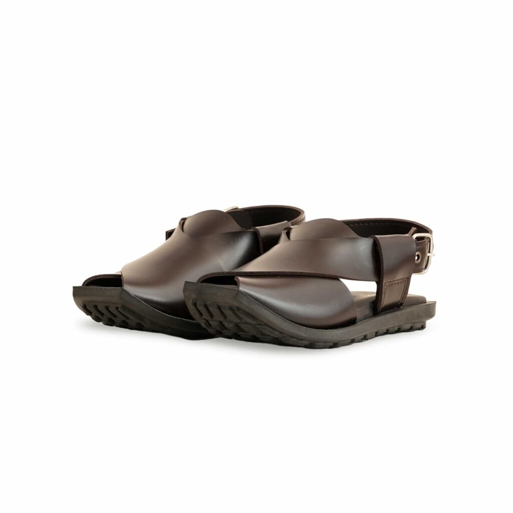 Boys Coffee Peshawari Chappal KD9955 - view 2