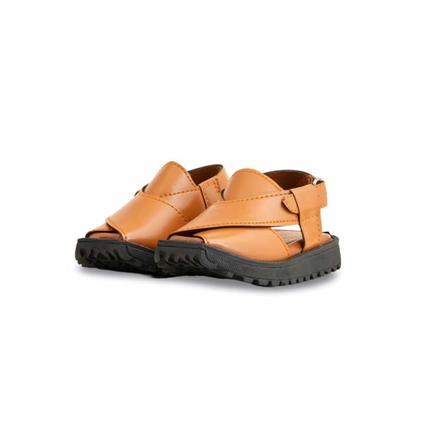 Boys Mustard Peshawari Chappal KD9993 - view 2