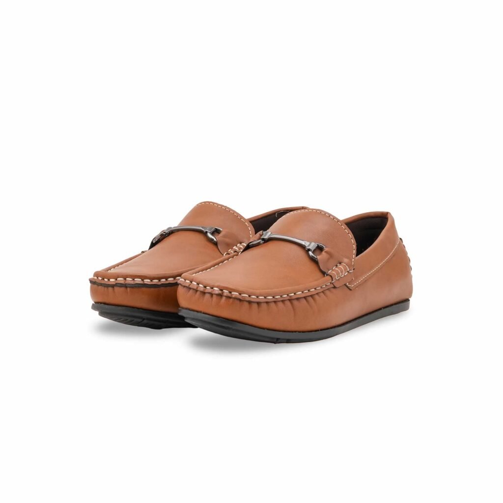 Boys Mustard Formal Moccasin KD2502 - view 2