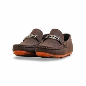 Boys Brown Formal Moccasin KD2518 - view 2
