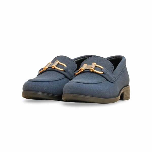 Boys Navy Formal Shoes KD2497 - view 2