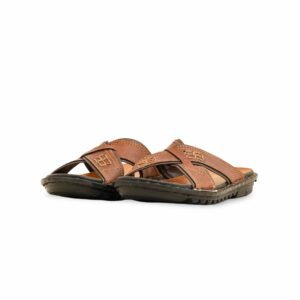 Boys Brown Formal Slipper KD4717 - view 2