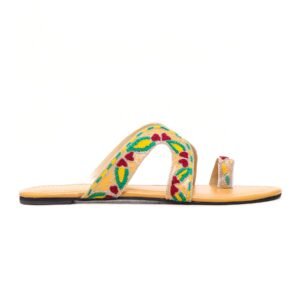 Mustard Ethnic Chappal EC0157 - view 2