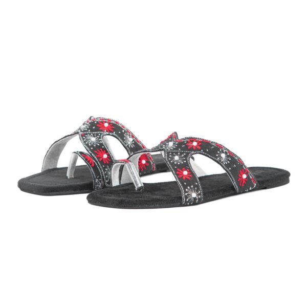 Black Ethnic Chappal EC0196 - view 2