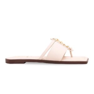 Cream Formal Chappal FR0504 - view 2