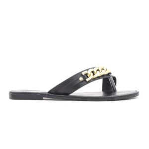 Black Casual Chappal CL1413 - view 2