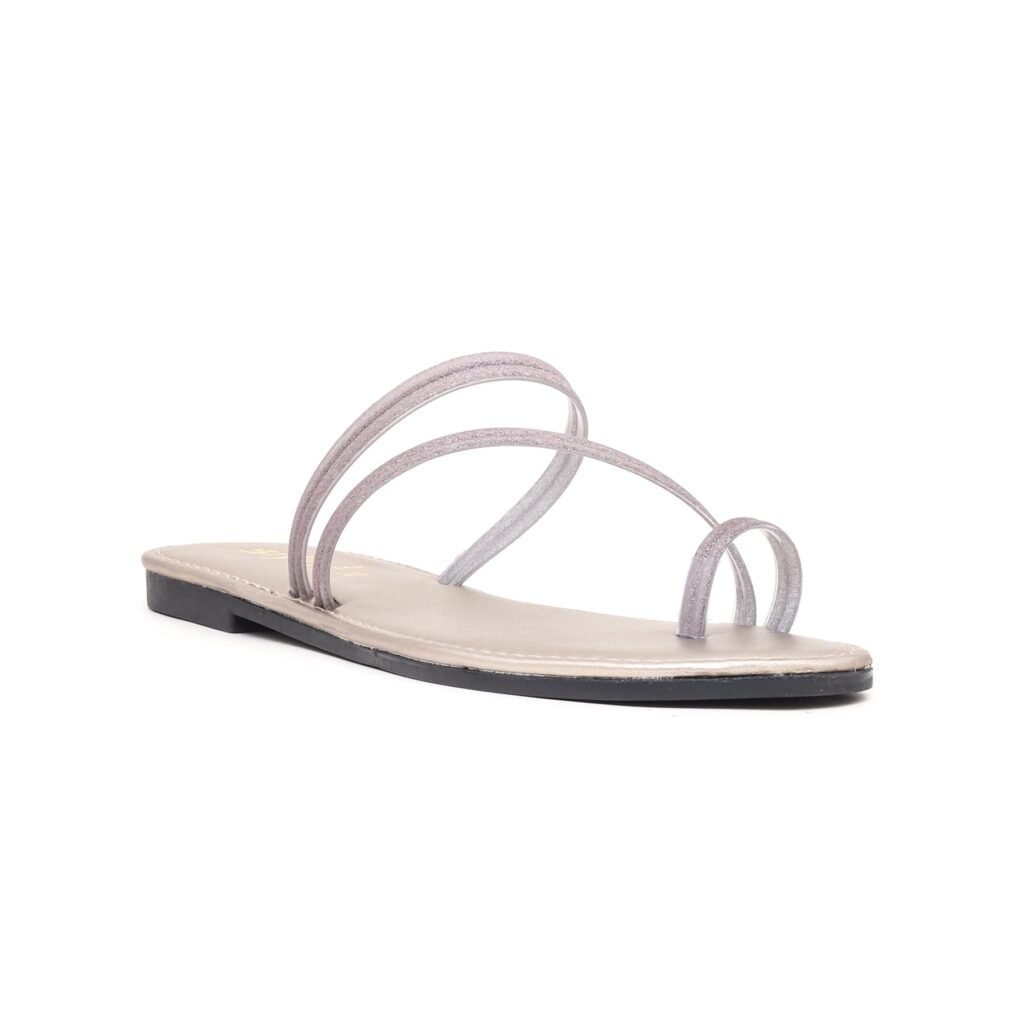 Grey Casual Chappal CL1649 - view 2