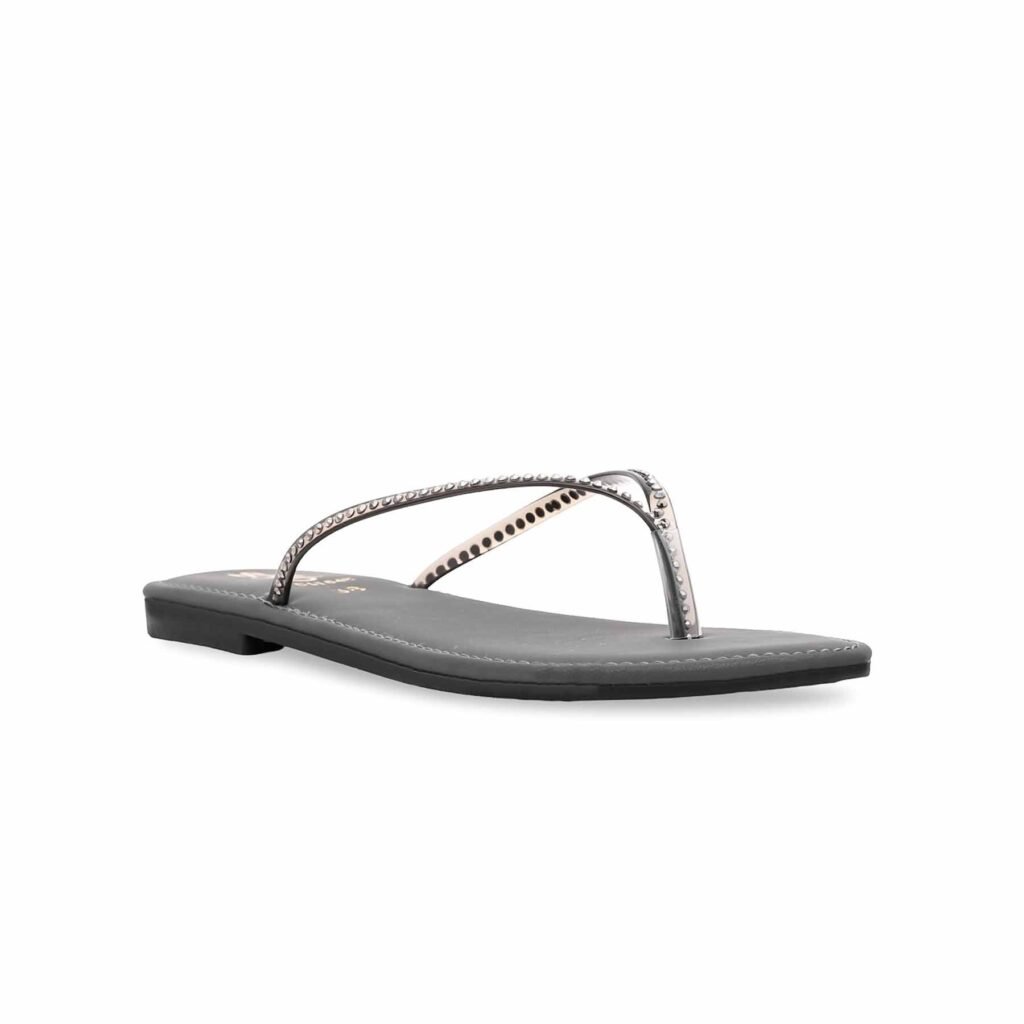 Grey Casual Chappal CL1648 - view 2