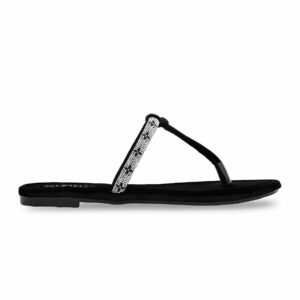 Black Casual Chappal CL1819 - view 2