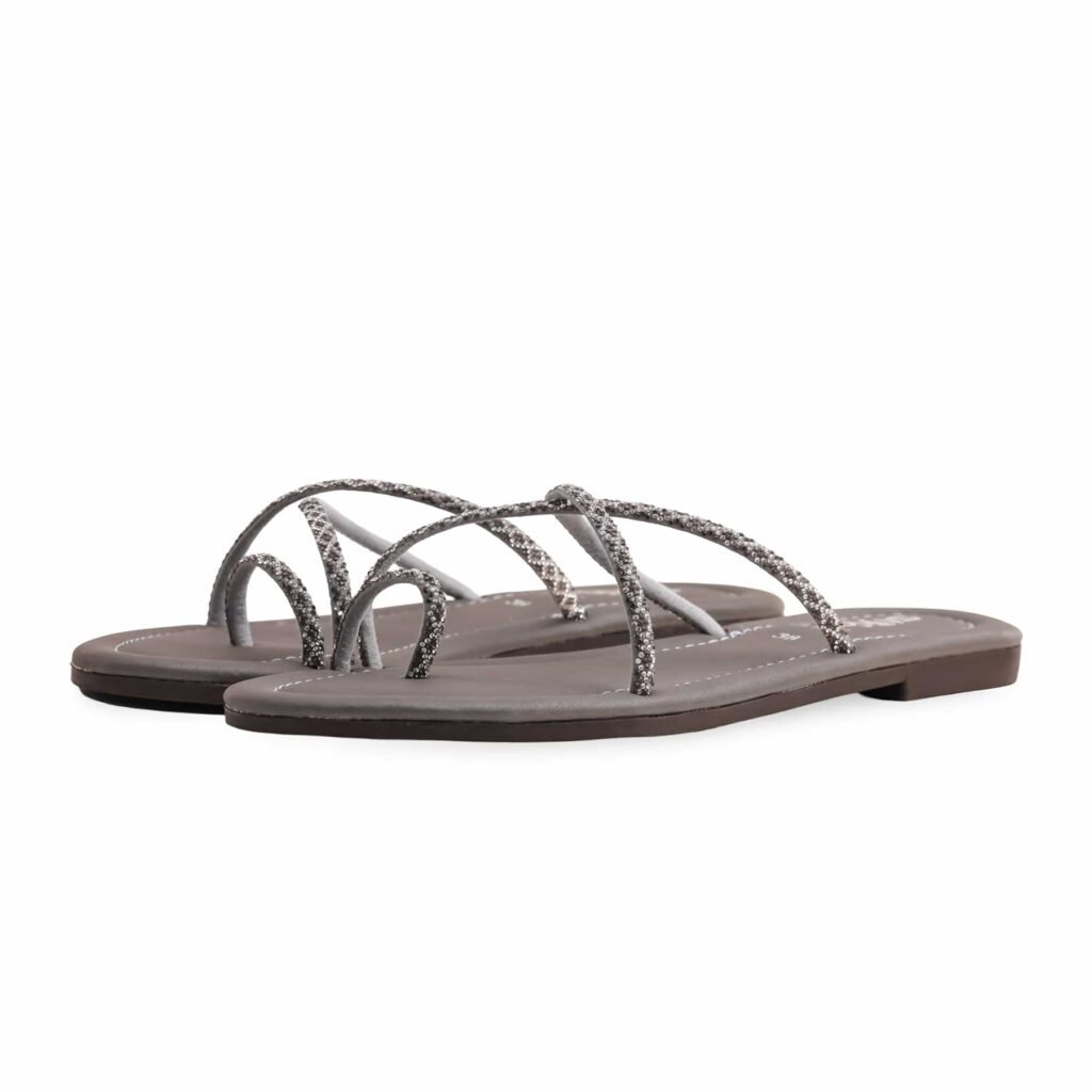 Grey Casual Chappal CL1986 - view 2