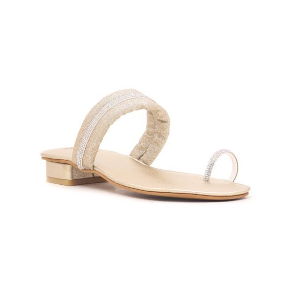 Golden Fancy Chappal FN0635 - view 2