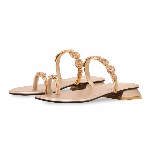 Copper Fancy Chappal FN0739 - view 2