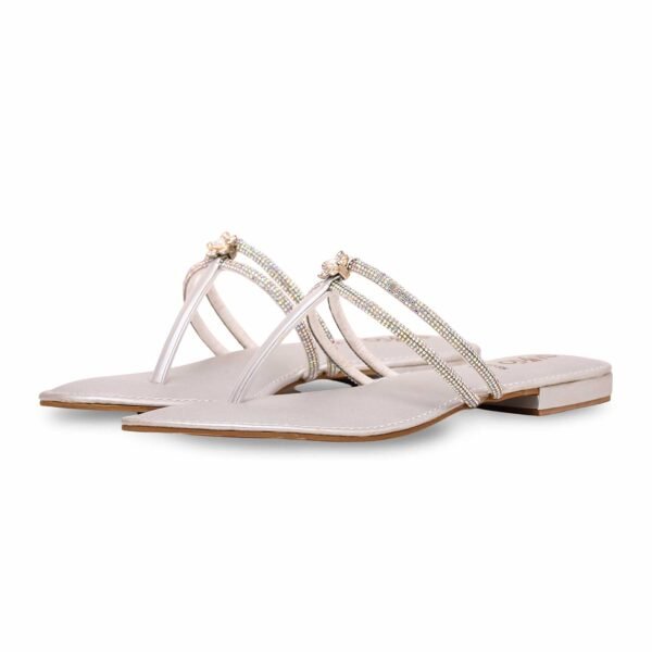 Silver Fancy Chappal FN0735 - view 2