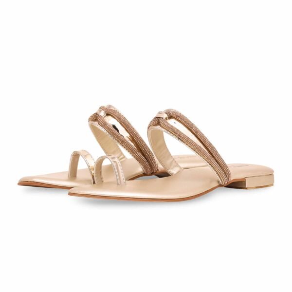 Golden Fancy Chappal FN0737 - view 2