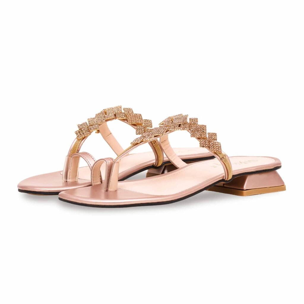 Golden Fancy Chappal FN0729 - view 2