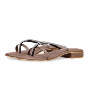 Brown Fancy Chappal FN0768 - view 2