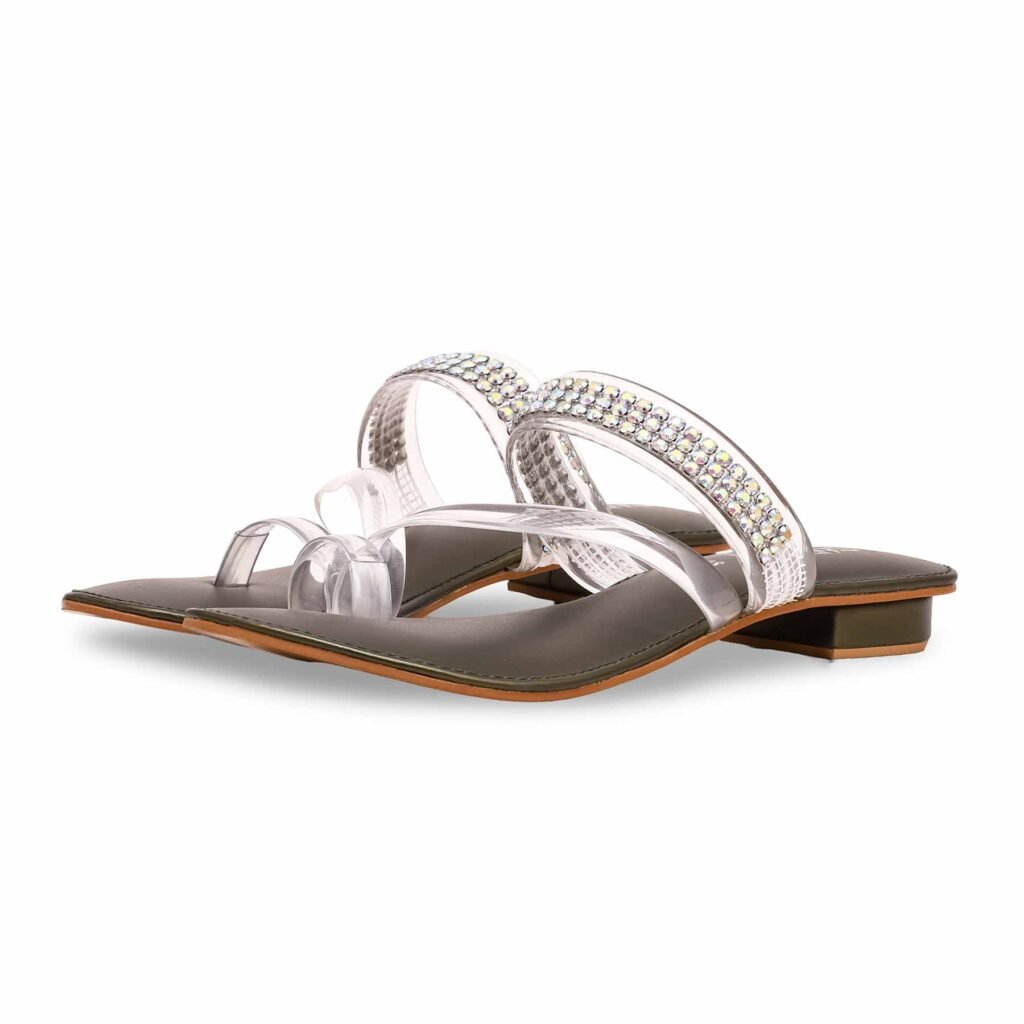 Olive Fancy Chappal FN0750 - view 2
