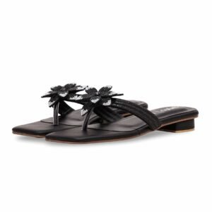 Black Women Chappal FN0754 - view 2