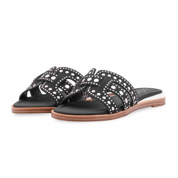 Black Formal Slipper For Ladies FR8537 - view 2