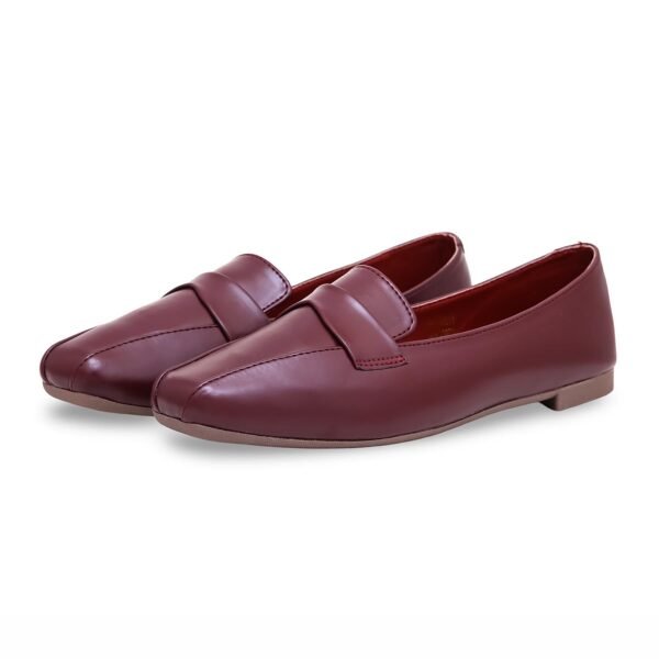 Maroon Pumps WN1063 - view 2