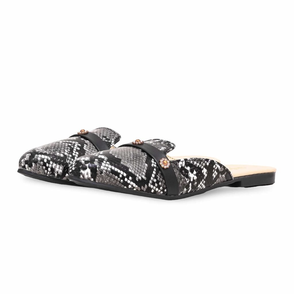 Black Casual Mule CL1835 - view 2