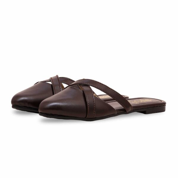 Brown Casual Mule CL1872 - view 2