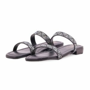 Black Casual Women Slipper CL2145 - view 2