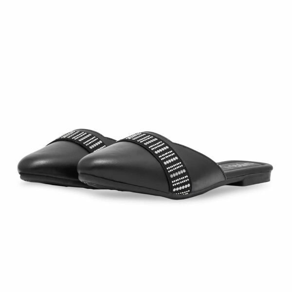Black Casual Mule CL1867 - view 2