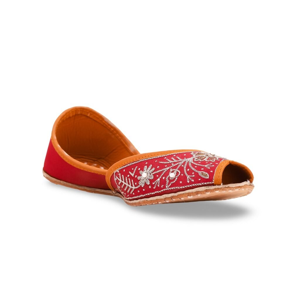 Maroon Casual Khussa EC8332 - view 2