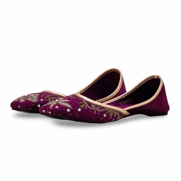 Purple Fancy Khussa EC8445 - view 2