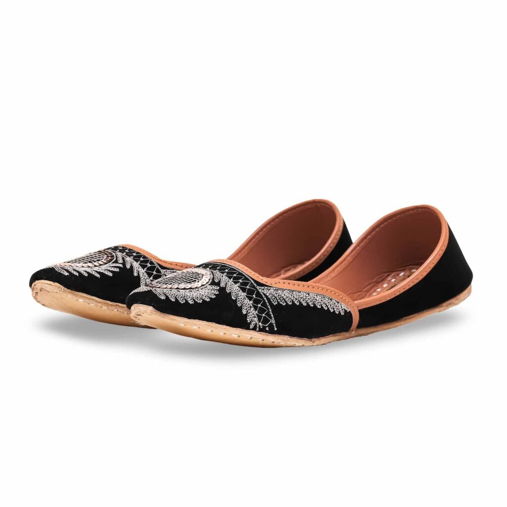 Black Fancy Khussa EC8535 - view 2
