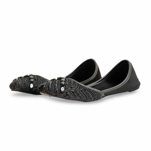 Black Fancy Khussa EC8521 - view 2