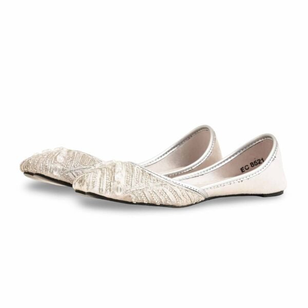 White Fancy Khussa EC8521 - view 2