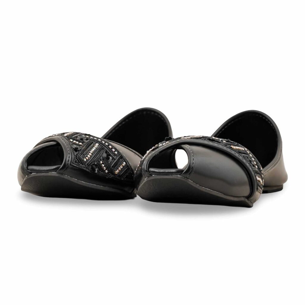Black Fancy Khussa EC8564 - view 2