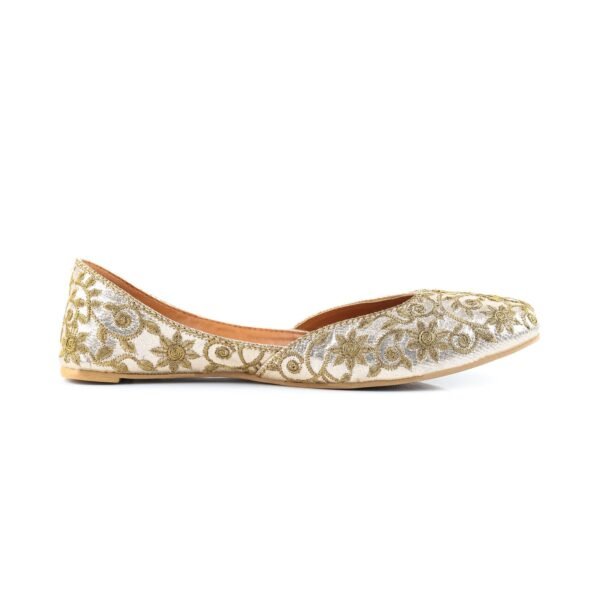 Golden Color Ethnic Khusa EC7396 - view 2